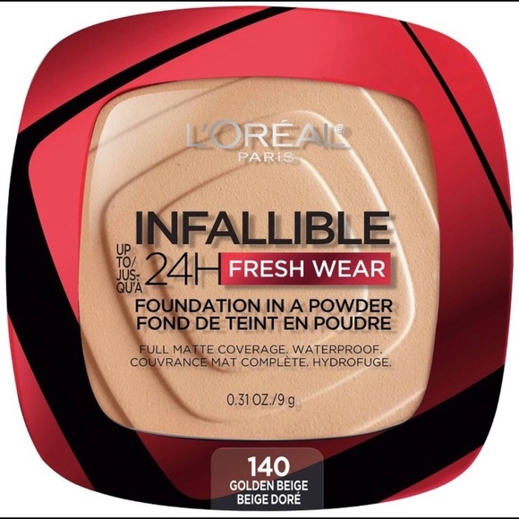 L'OREAL Infallible 24H Foundation In A Powder 140 - Picture 1 of 6